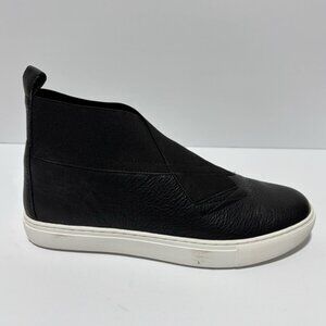 Gentle Souls Women’s Rory Elastic Mid Sneakers Black, Size 8 M